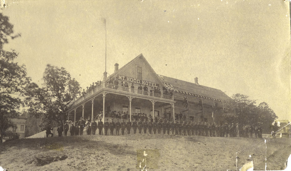Mt. Hood Hotel, 1880s