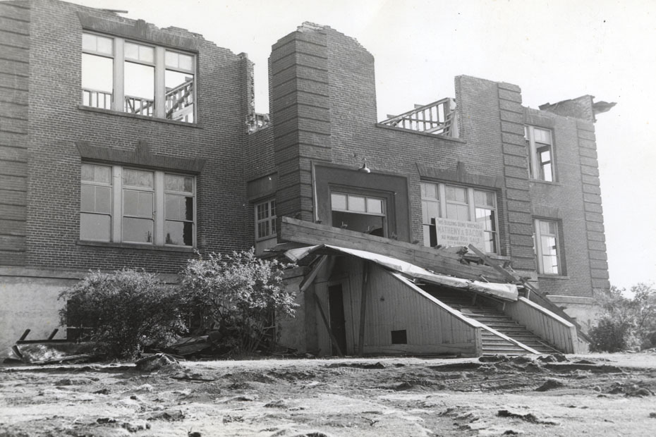 Hood River High School Demolition