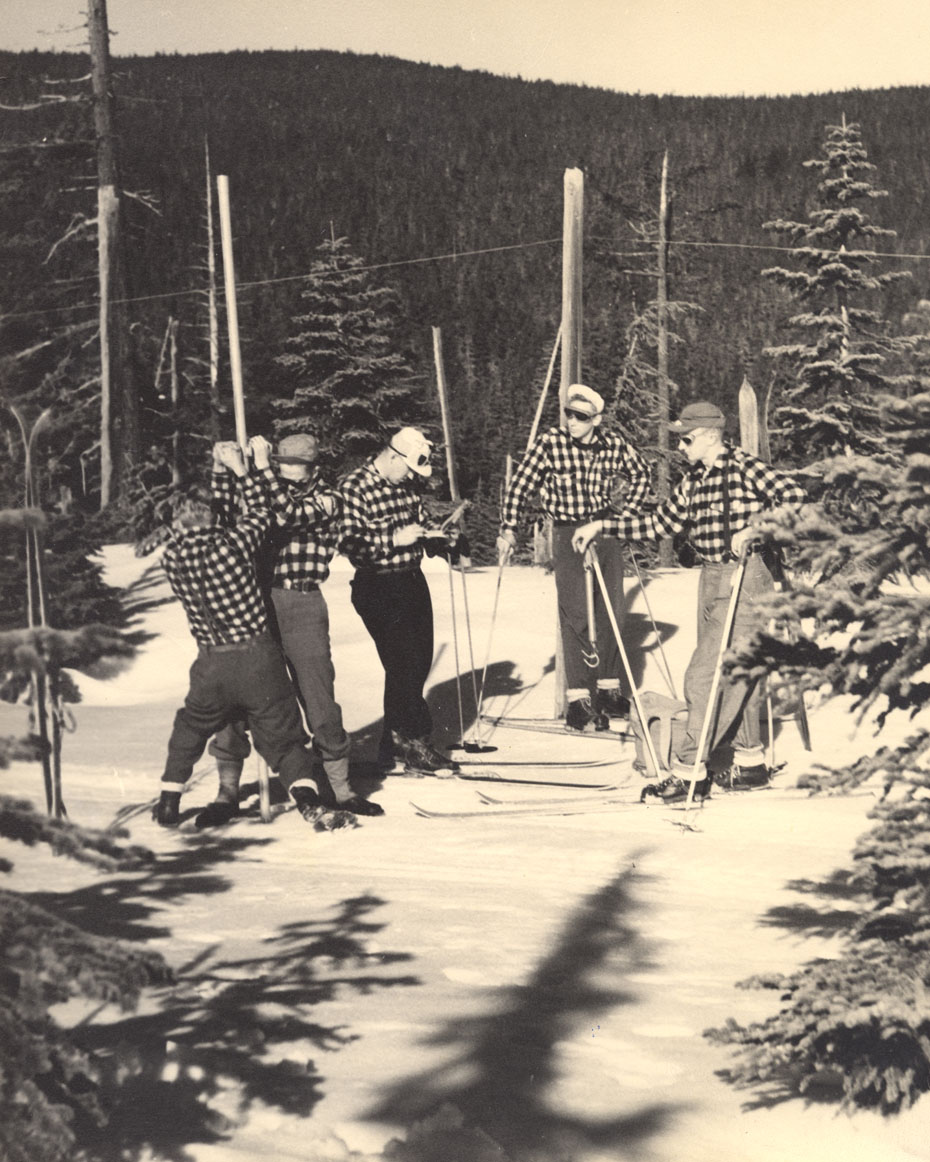 Snow Survey Team, Circa 1950
