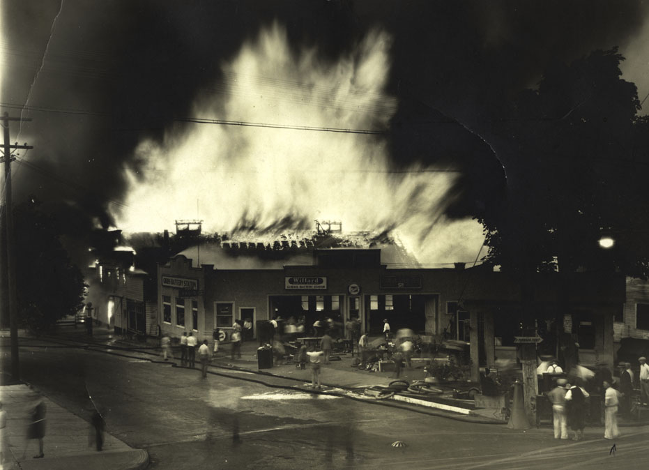 Fashion Garage Fire, 1929