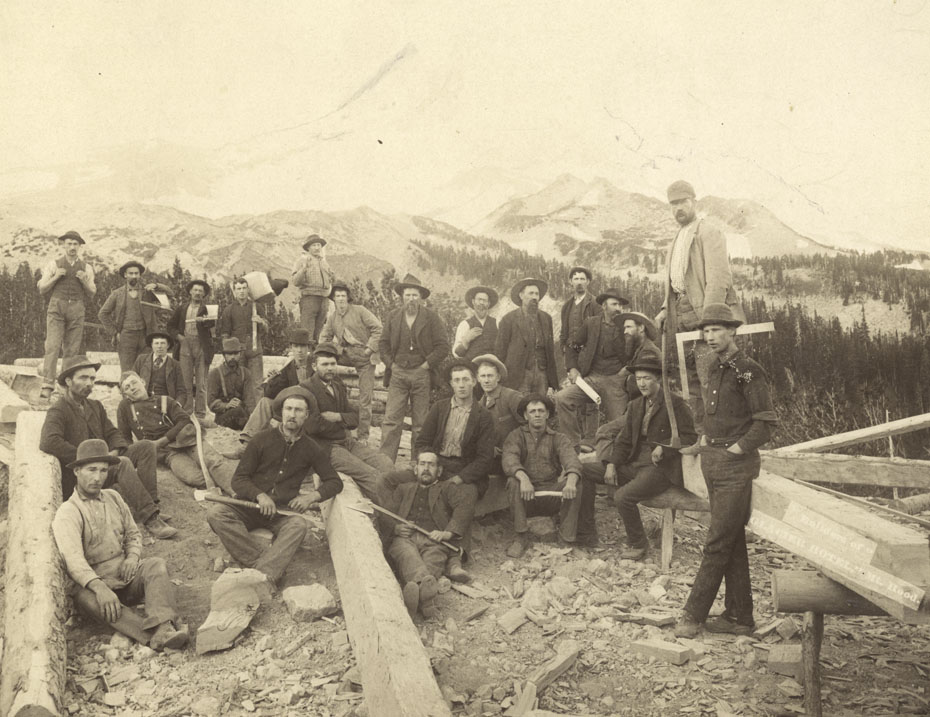 Construction Crew at Cloud Cap Inn