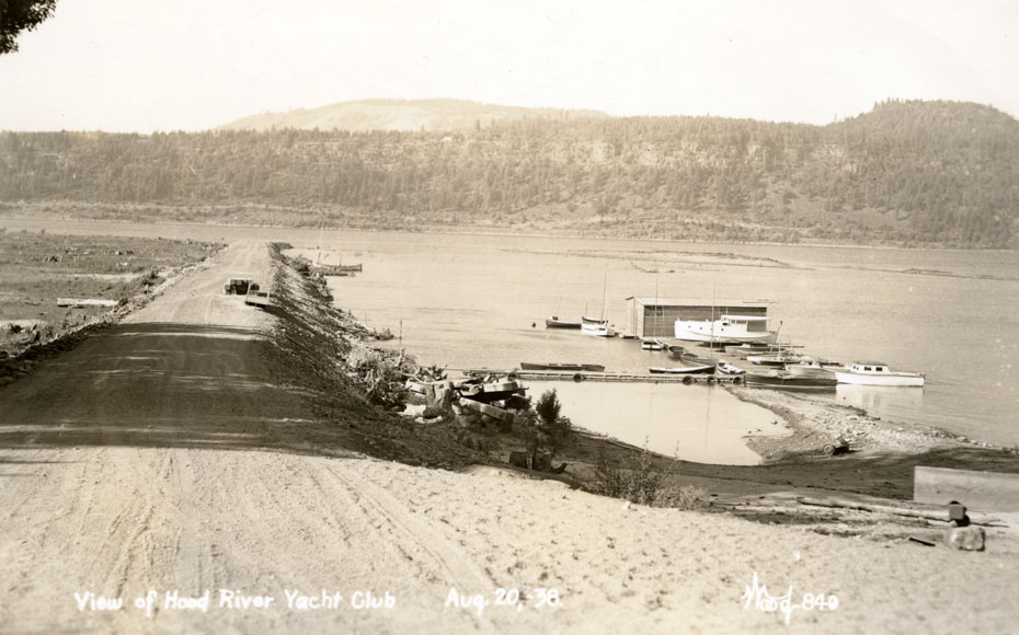 Hood River Yacht Club, 1938