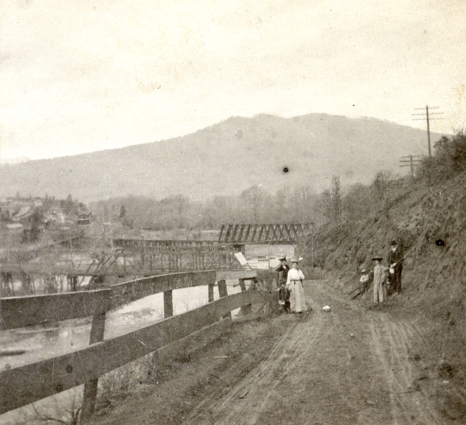 Looking Down the East Side Grade