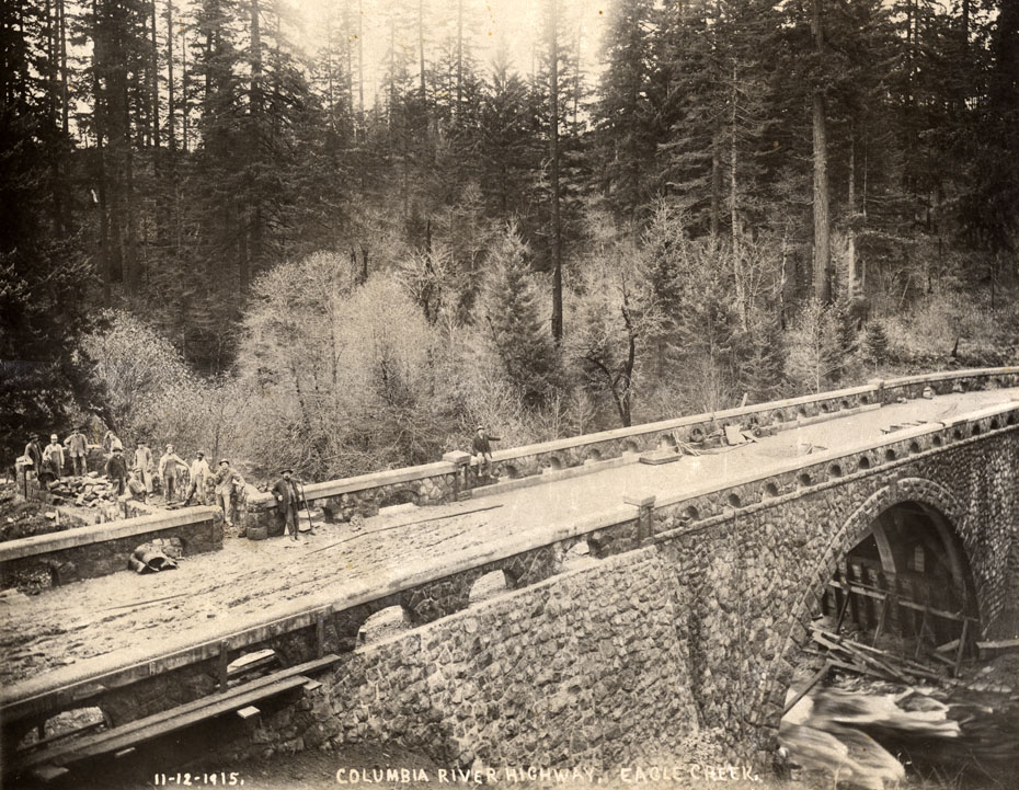 Eagle Creek Bridge, 1915