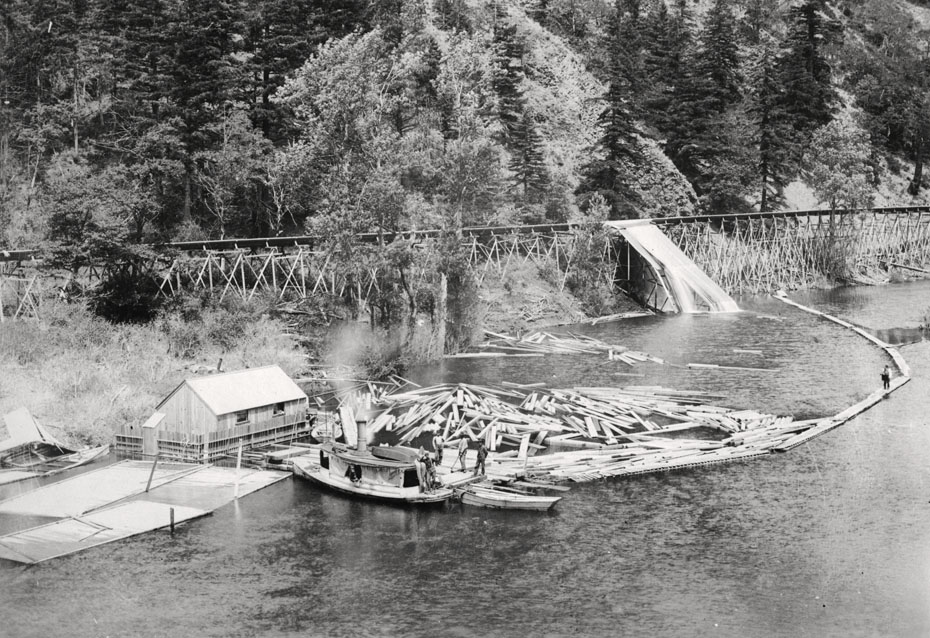 End of the Flume