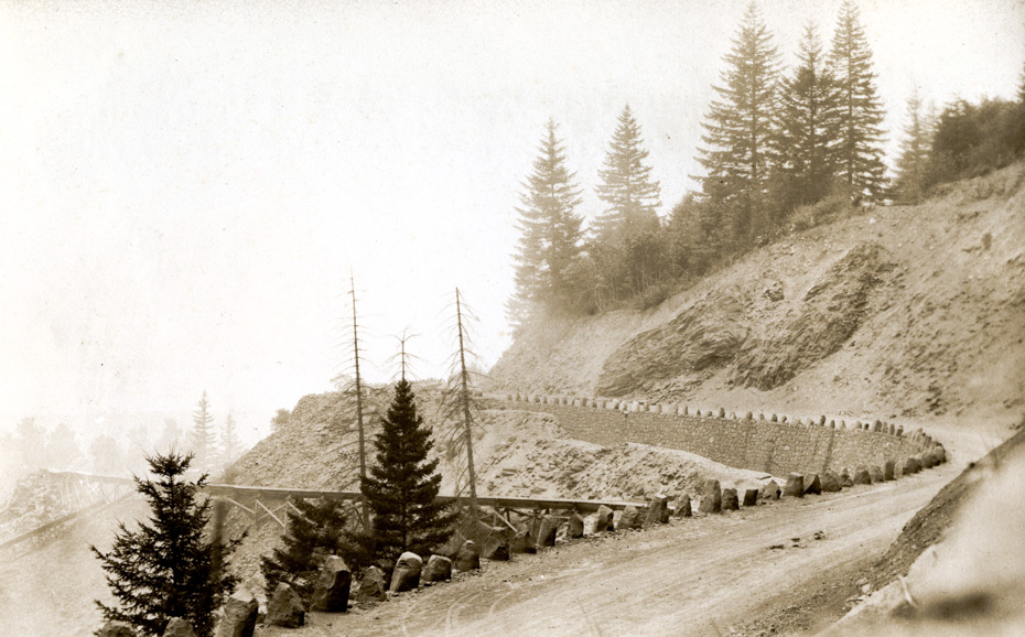 Columbia River Highway Construction