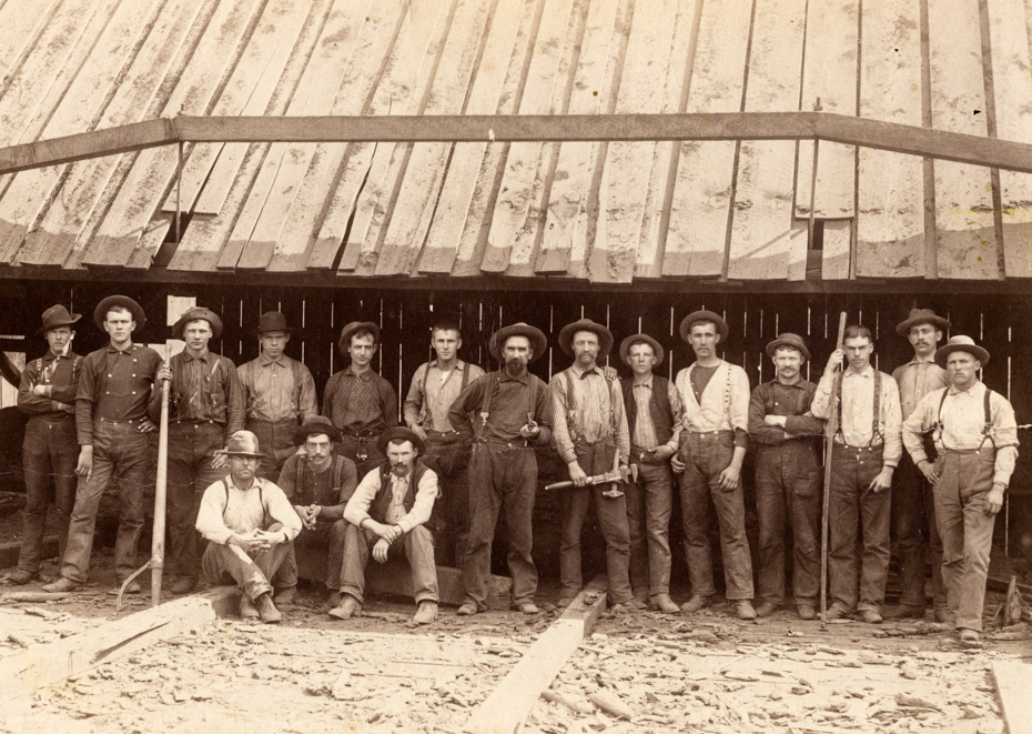 17 Men at the Mill