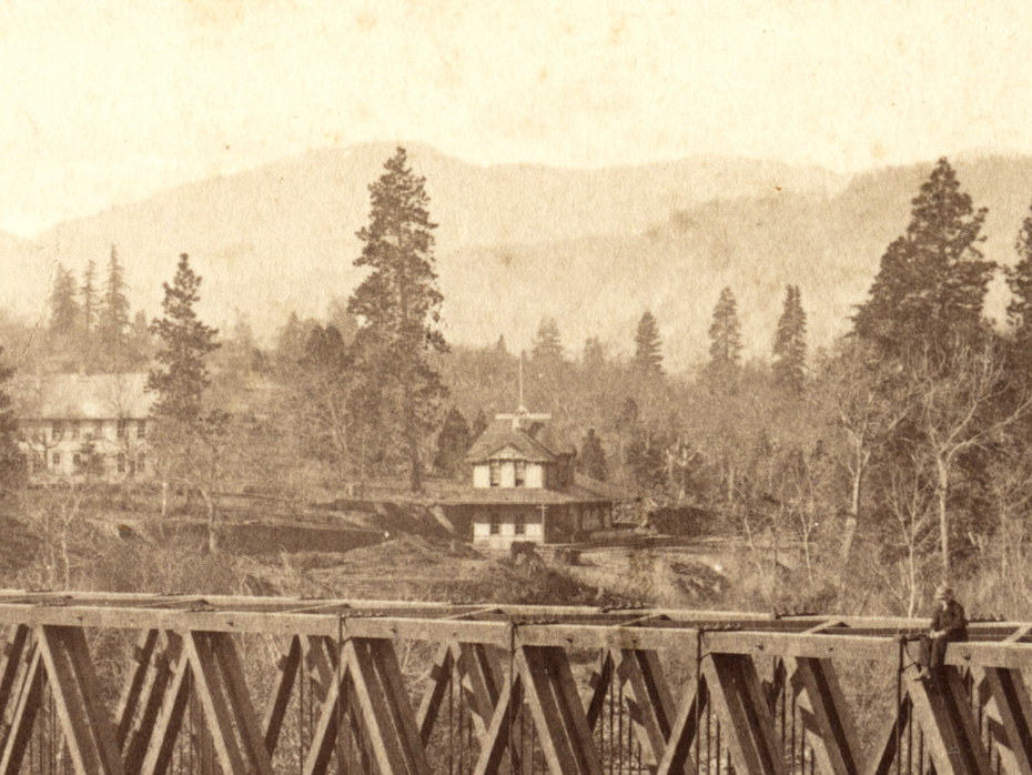 Hood River Depot, circa 1883