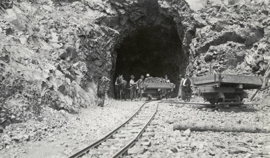 Mitchell Point Tunnel Construction