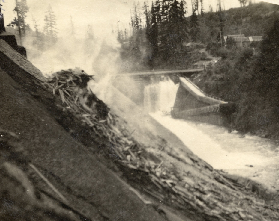 Dee Mill Dam, 1912