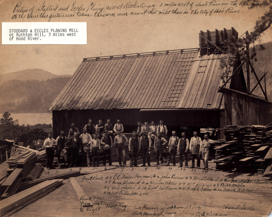 Stoddard and Eccles Planing Mill at Ruthton