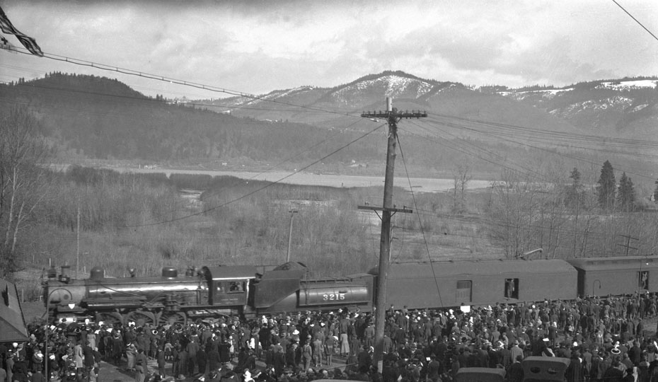 WWI Troop Train