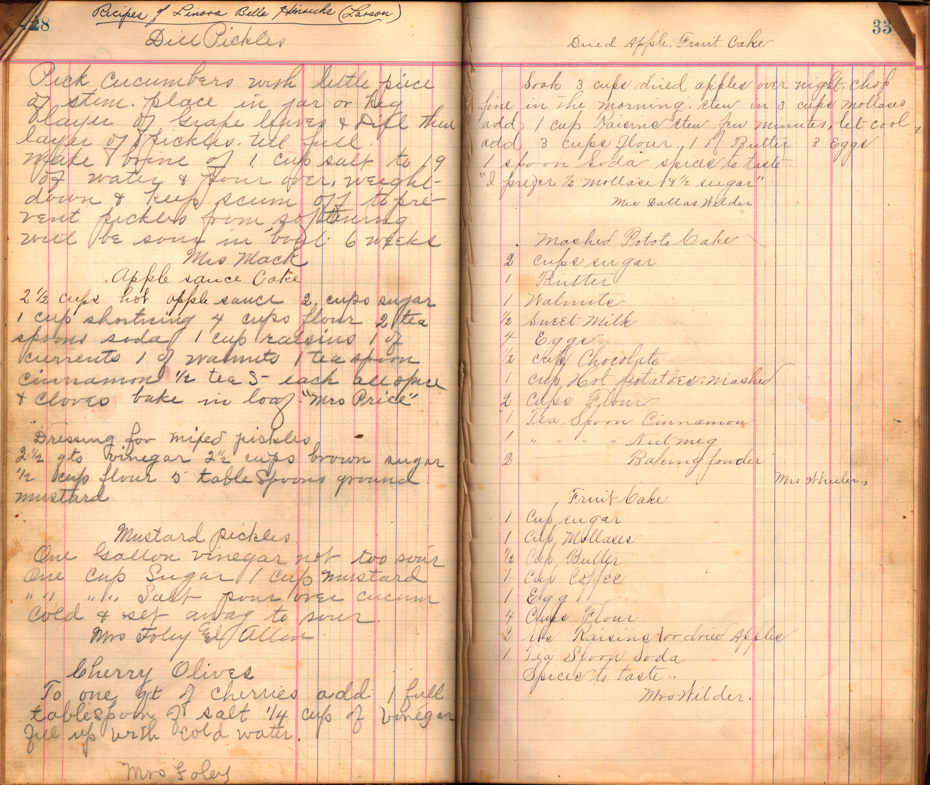 Grandma’s Holiday Recipes