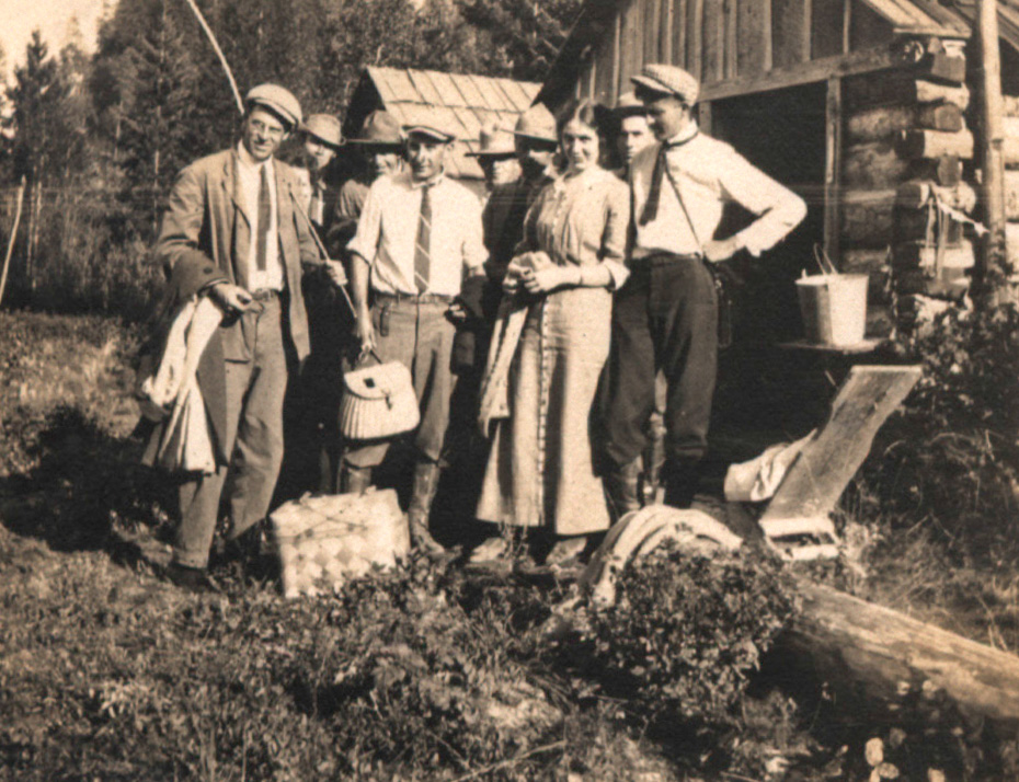 At Mr. Routson’s Cabin