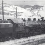 Locomotive at Hood River Depot