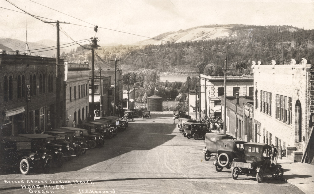 “Second Street Looking North”