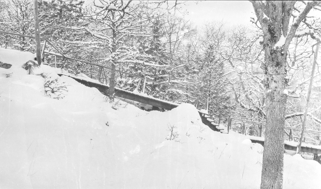 Snowy Stairs