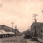 View Down Oak Street, 1913