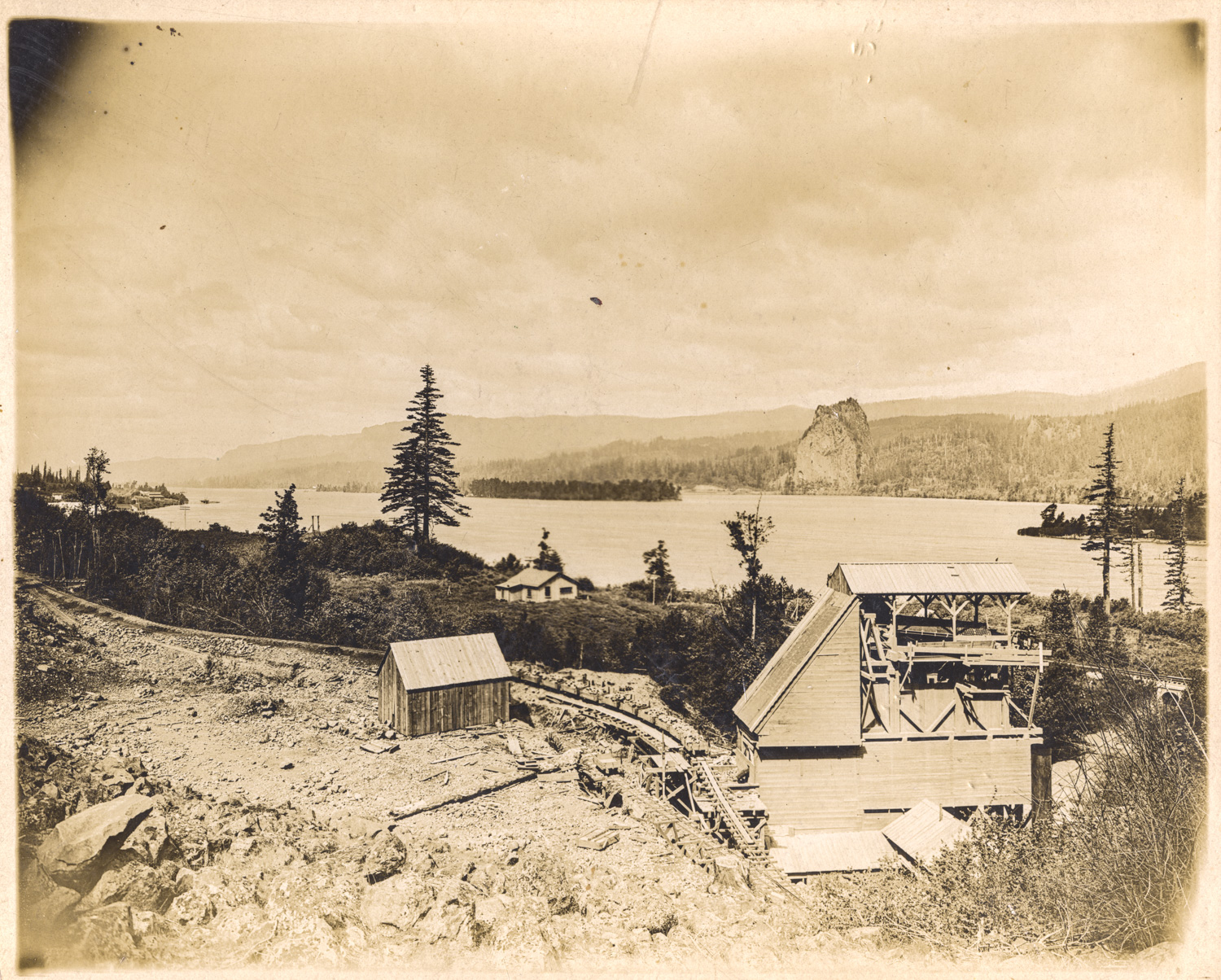 “Columbia River and Beacon Rock From…”