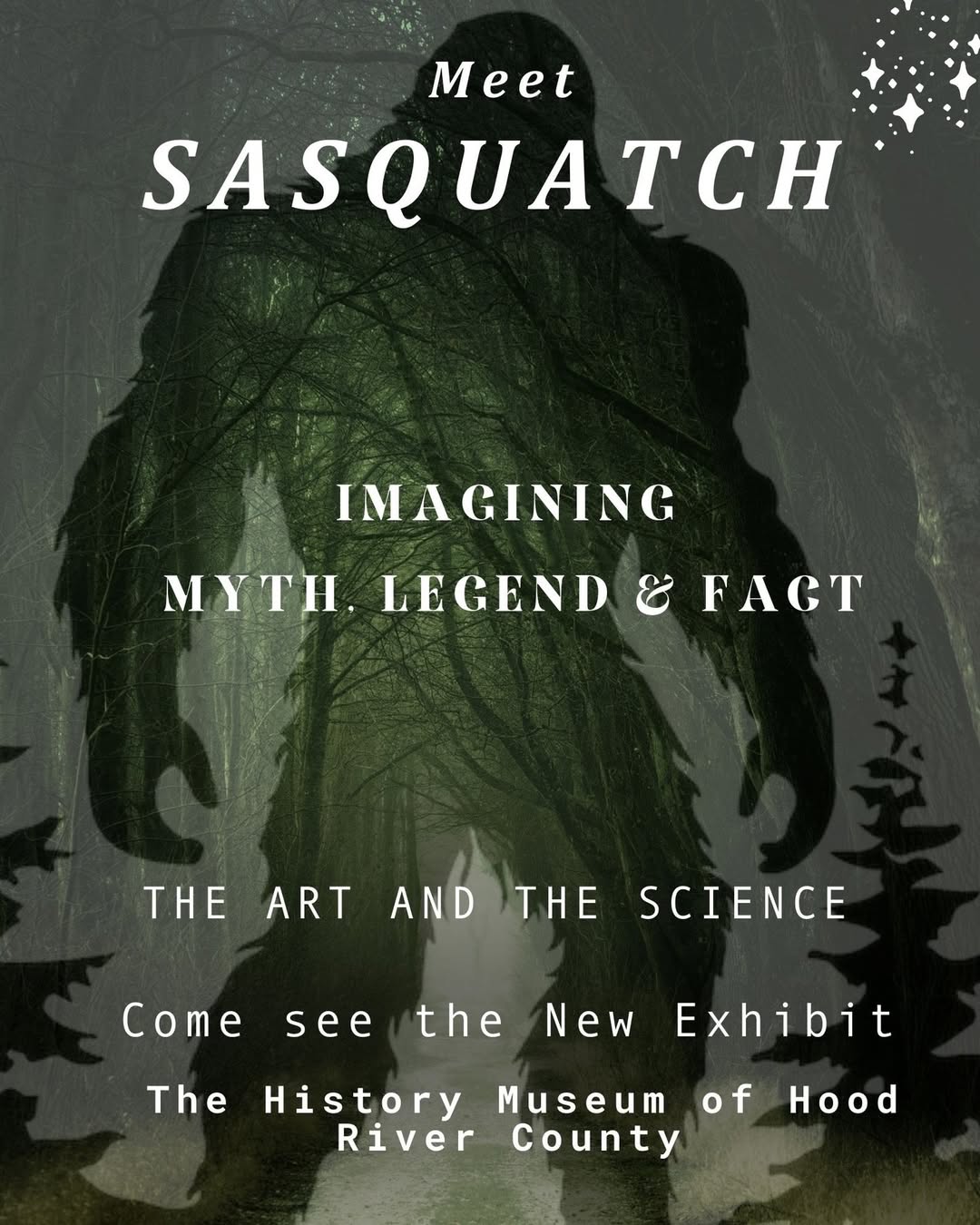 Meet Sasquatch Exhibit at the Hood River History Museum