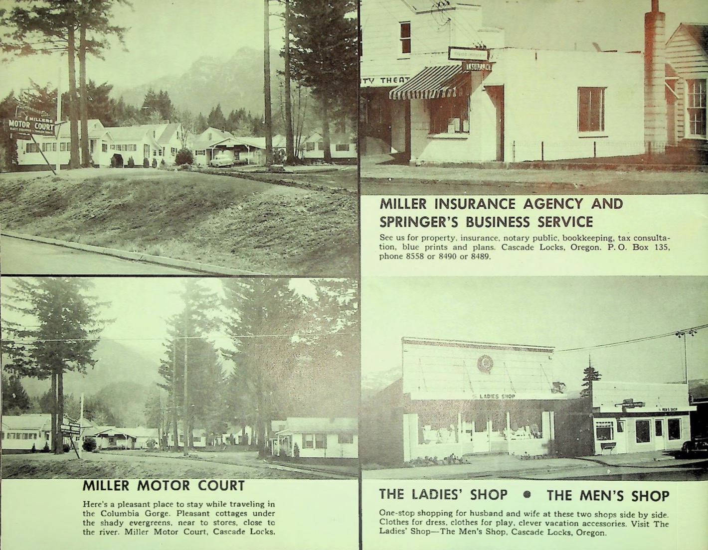 Cascade Locks in the ’50s