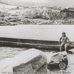 “Native and Dugout Canoe”